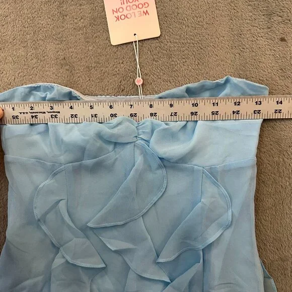 NWT Hello Molly Imagine It Strapless Mini Dress XS 2 - Picture 3 of 4